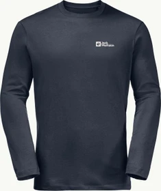 Jack Wolfskin Essential Longsleeve Funktionsshirt langarm night blue (Herren)