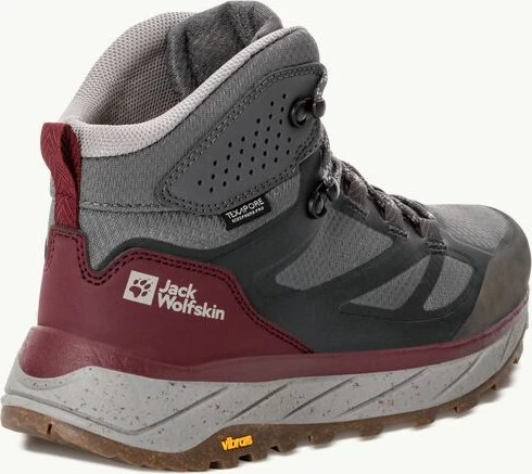 Jack Wolfskin Terraventure Texapore Mid dark maroon (Damen)