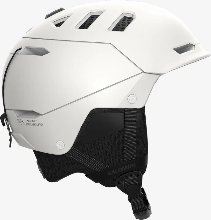Salomon Husk Pro MIPS Helm weiß