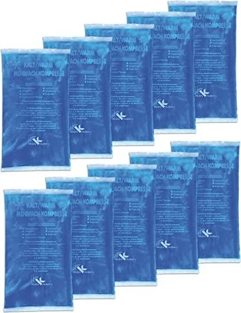 KK-Hygiene Kalt-Warm-Kompressen, 9 x 16cm, 10 Stück