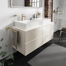 Hansgrohe Xevolos E Waschtischunterschrank 137x55cm, 4 Schubkästen