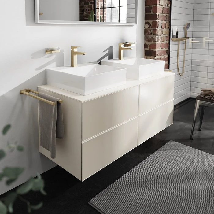 Hansgrohe Xevolos E Waschtischunterschrank 137x55cm, 4 Schubkästen