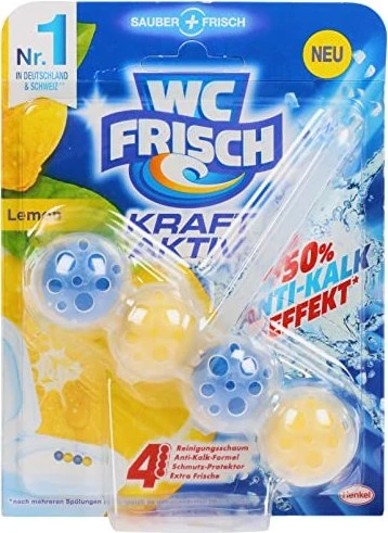 Henkel WC Frisch Kraft Aktiv Lemon WC-Duftspüler, 1 Stück