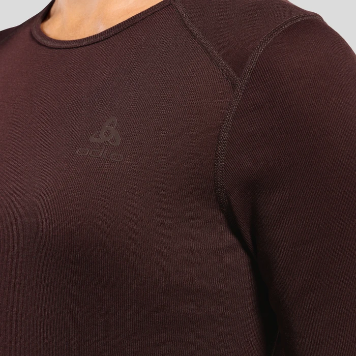 Odlo Active Warm Eco Funktionsshirt langarm fudge (Damen)