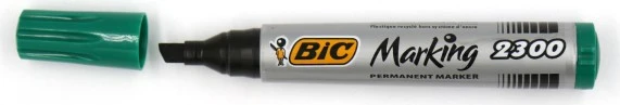BIC Marking 2300 ECOlutions Permanentmarker Keilspitze 3.7-5.5mm grün