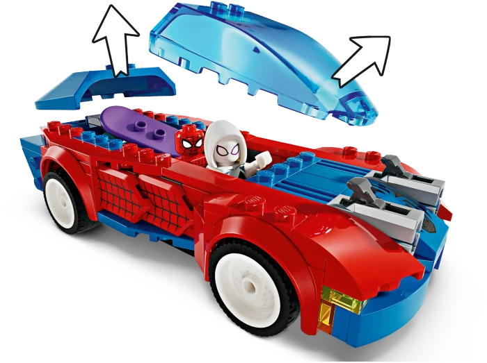 LEGO Marvel Super Heroes Spielset - Spider-Mans Rennauto & Venom Green Goblin