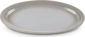 Le Creuset Servierplatte oval 45.7x31.6cm perlgrau