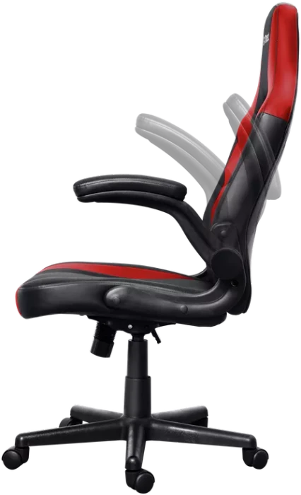 Trust Gaming GXT 703R Riye Gamingstuhl, schwarz/rot