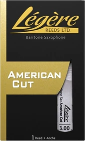 Légère Baritone Saxophone Reed, American Cut, Stärke 3, 1 Stück