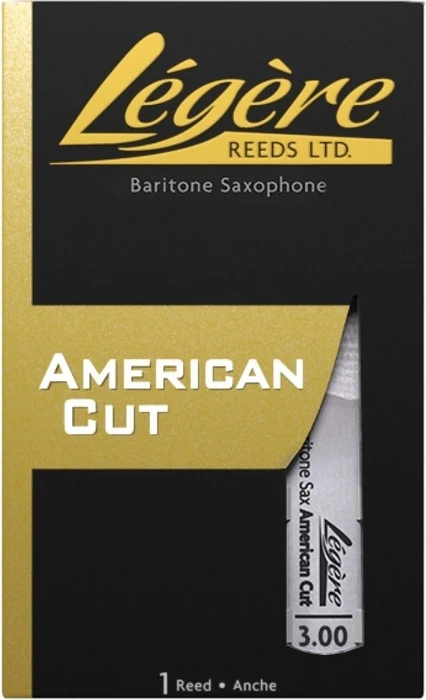 Légère Baritone Saxophone Reed, American Cut, Stärke 3, 1 Stück