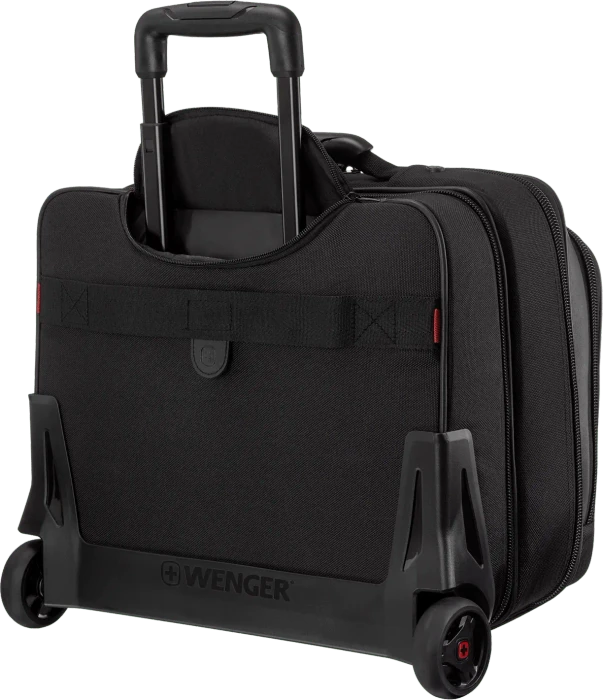 Wenger Potomac 2-teiliges Business-Set mit Comp-U-Roller, schwarz