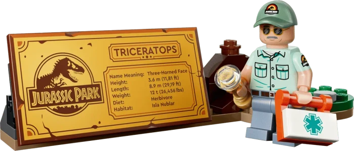 LEGO Jurassic World - Dinosaurier-Fossilien: Triceratops