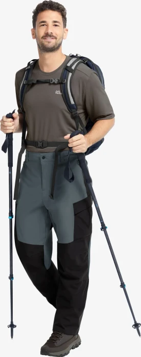 Jack Wolfskin Ridge Hike Hose lang grey odessa (Herren)