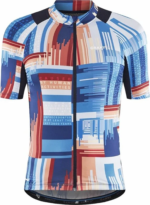 Craft ADV Endur Graphic Trikot kurzarm blaze/multi (Herren)