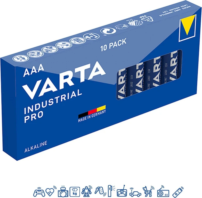 Varta Industrial Pro Micro AAA, 10er-Pack