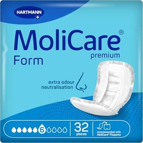 Hartmann MoliCare Premium Form 6 Tropfen Hygieneeinlage, 32 Stück