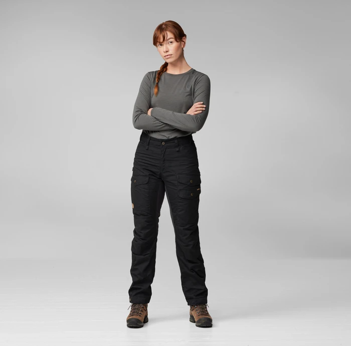 Fjällräven Vidda Pro Ventilated Hose lang schwarz (Damen)