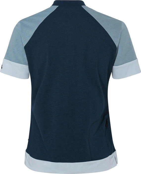 Vaude Altissimo Q-Zip Trikot kurzarm dark sea/nordic blue (Damen)