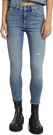 G-Star 3301 Skinny Jeans sun faded blue donau (Damen)