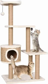 vidaXL Katzen-Kratzbaum, 123cm, braun/beige