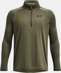 Under Armour Tech 2.0 Zip Funktionsshirt langarm marine od green/black (Junior)