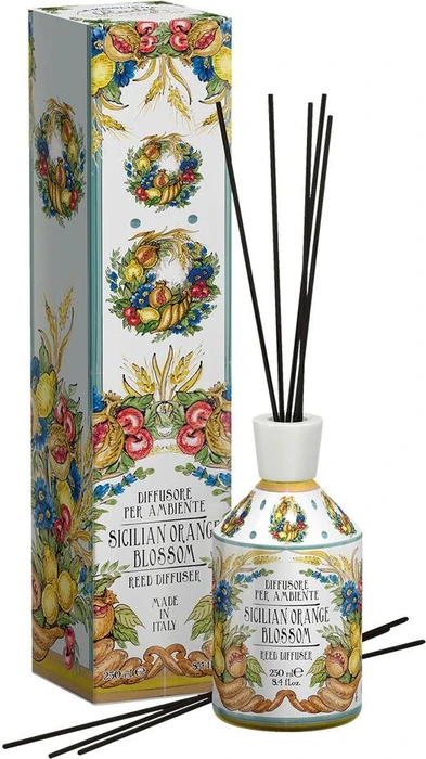 Rudy Profumi Le Maioliche Sicilian Orange Blossom Duftstäbchen, 250ml