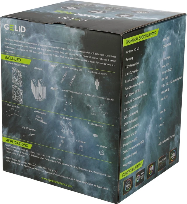 Gelid Solutions Glacier