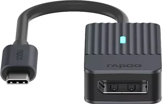 Rapoo UCA-1005 DisplayPort Adapter, 1x USB-C 3.0 [Stecker]
