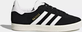 adidas Gazelle core black/footwear white/gold metallic (Junior)