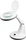 Wentronic Goobay LED-Stand-Lupenleuchte, 6W, 1.75x, 3 Dioptrien weiß (60366)
