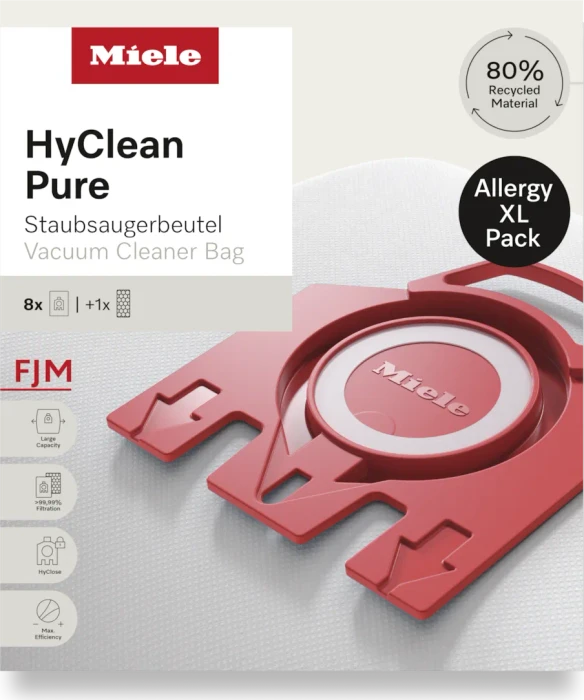 Miele Allergy XL-Pack HyClean Pure Staubsaugerbeutel