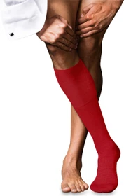 Falke No. 6 Finest Merino & Silk Socken cardinal (Herren)