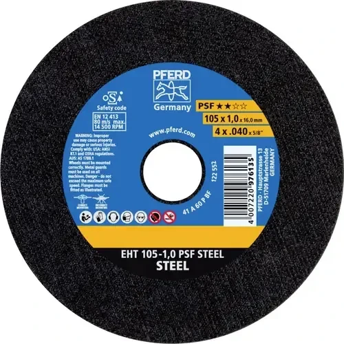 Pferd EHT 105-1.0 PSF STEEL/16.0 Trennscheibe, 105x1x16mm, 25 Stück