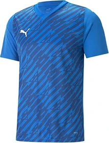 Puma teamUltimate Trikot kurzarm electric blue lemonade (Junior)