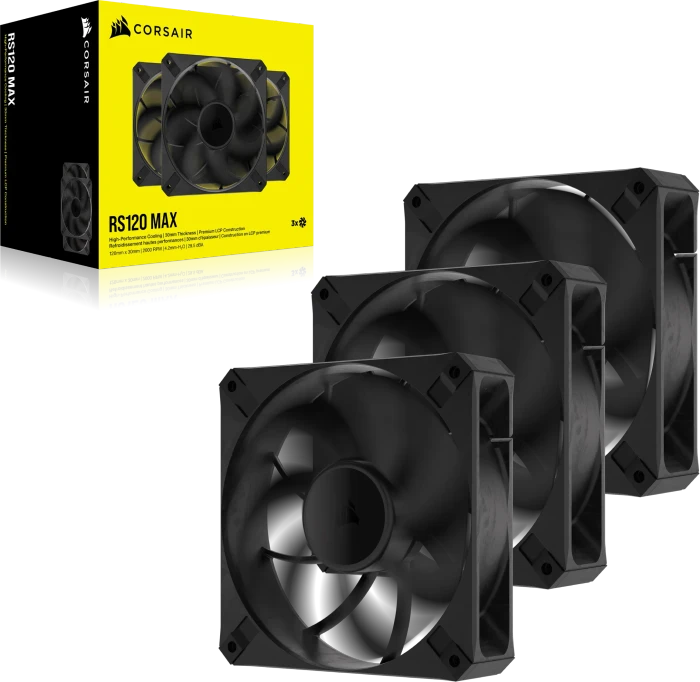 Corsair RS Series RS120 Max, 120mm, 3er-Pack