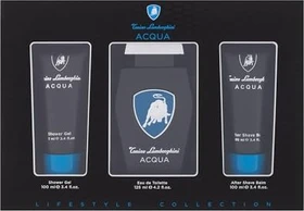 Tonino Lamborghini Acqua EdT 125ml + DG 100ml + Aftershave 100ml Duftset