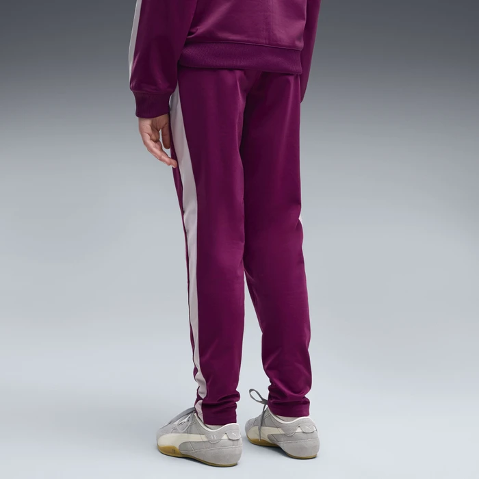 Puma T7 Always On Slim Trainingshose lang fuchsia glow (Junior)