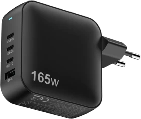 Sitecom 165W GaN Power Delivery Wall Charger schwarz