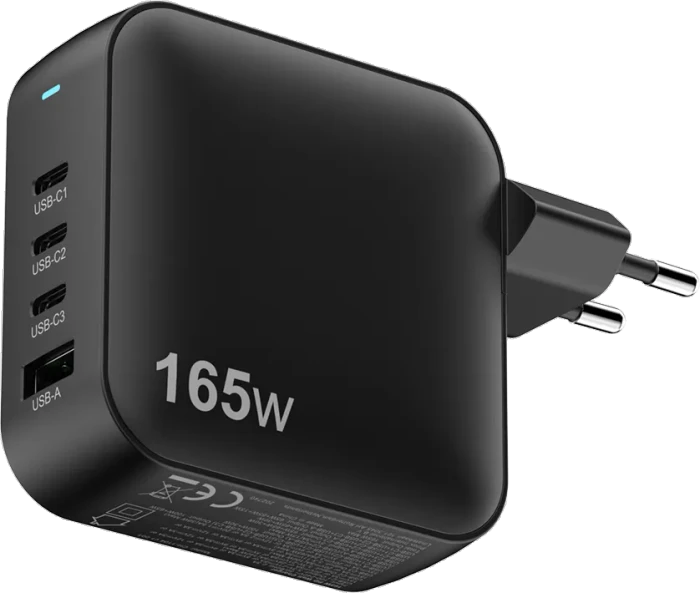 Sitecom 165W GaN Power Delivery Wall Charger schwarz