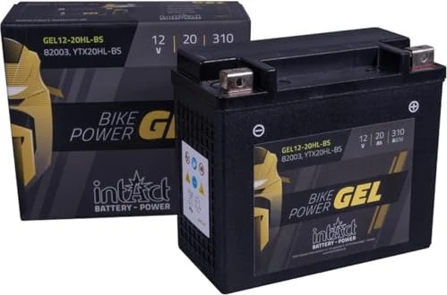 intAct Bike-power AGM YTX20HL-BS