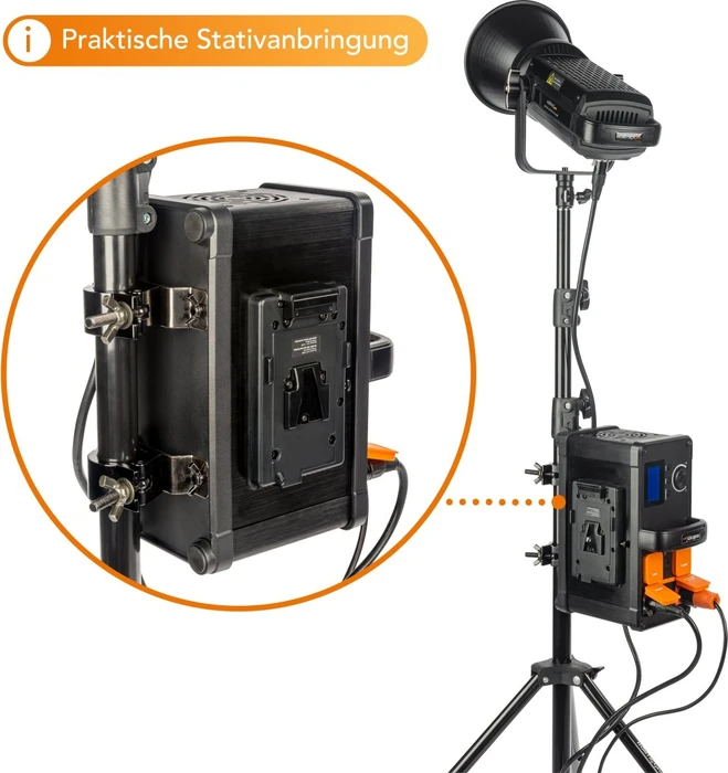Walimex pro LED Niova 350 Plus Daylight 350W 2er Set