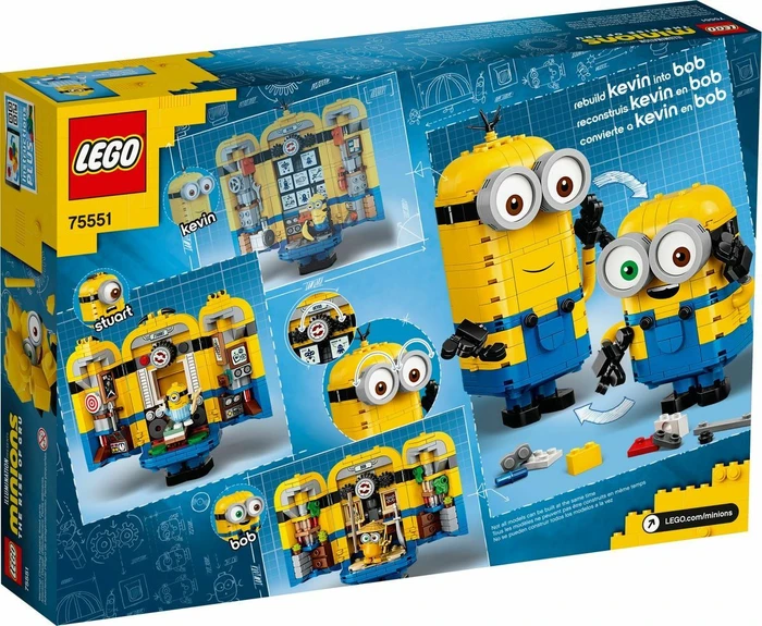 LEGO Minions - Minions-Figuren Bauset mit Versteck