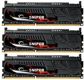 G.Skill Sniper UDIMM 12GB Kit, DDR3-1600, CL7-8-7-24
