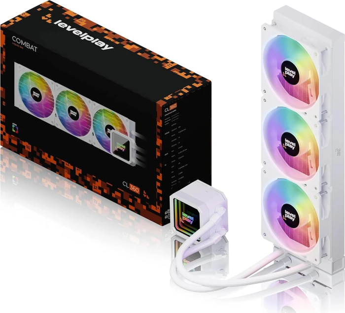 levelplay Combat Liquid CL360 White, weiß
