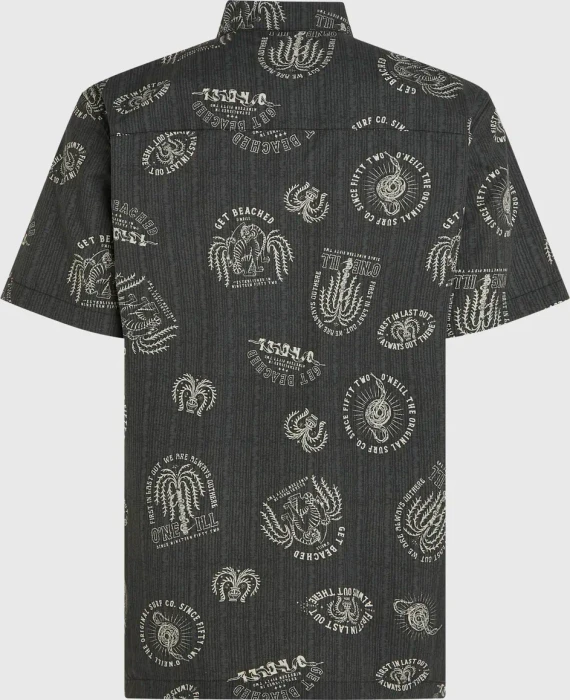 O'Neill Print Hemd kurzarm black mystical (Herren)