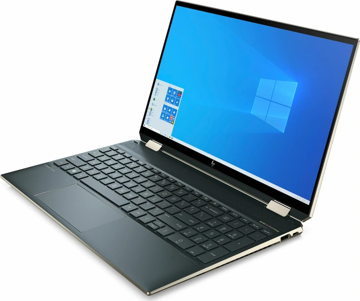 HP Spectre x360 Convertible 15-eb0675ng, Poseidon Blue, Core i7-10750H, 16GB RAM, 512GB SSD, GeForce GTX 1650 Ti Max-Q, DE