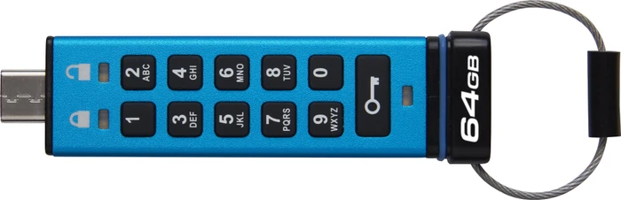 Kingston IronKey Keypad 200C 64GB, USB-C, USB 3.2 Gen 1×1