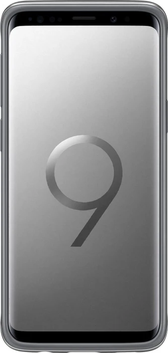 Samsung Protective Standing Cover für Galaxy S9 silber