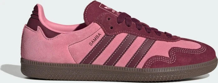 adidas Samba OG pink spark/shadow red/gum