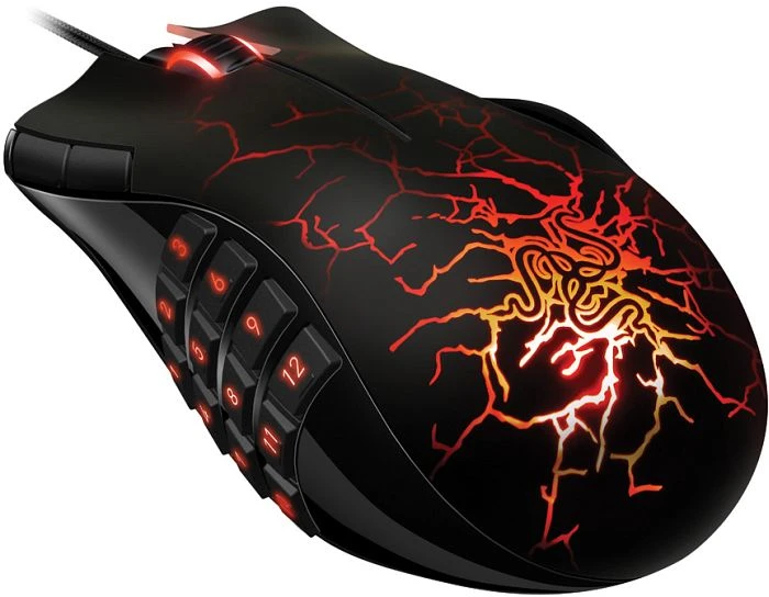 Razer Naga Molten Special Edition Gaming Mouse, USB